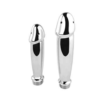 Large and Small Stainless Steel Anal Enema Nozzle Shower / Erotic Anal Cleaning Kit / Sex Toys for Men & Women - EVE's SECRETS